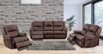 Inyati Leather Recliner Suite Range